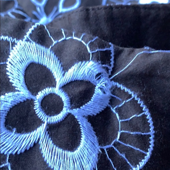 ANN TAYLOR LOFT skirt size 10 brown white - Picture 7 of 7